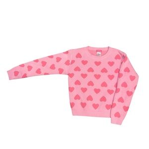 Zunie Girls Heart Sweater 10/12